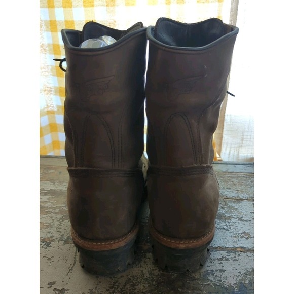Red Wing Loggermax 2292 Steel Toe Size 10 Boots Mens  Leather Gore-Tex‎ Work main image 4